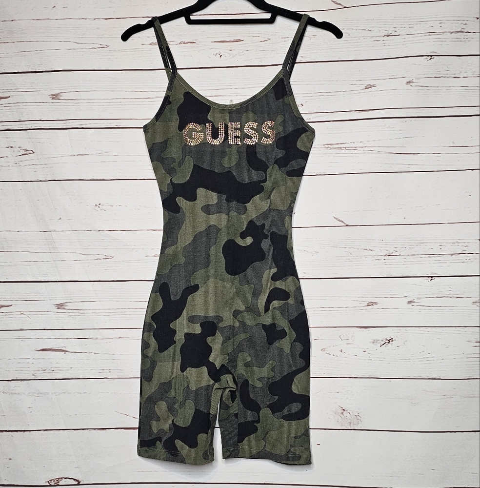 GUESS Camo One Piece Romper - Picture 2 of 16